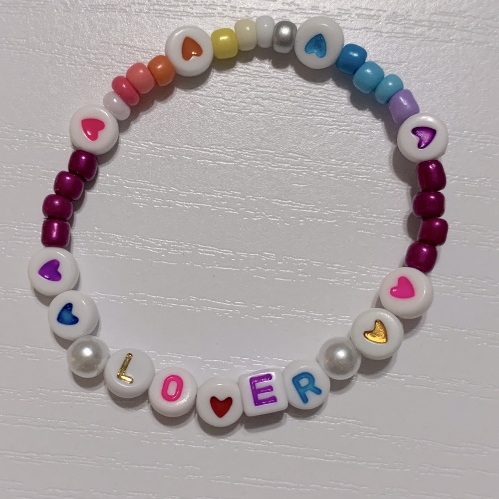 Taylor Swift LOVER Friendship Bracelet - Eras Tour Movie Studio Album Song Title
